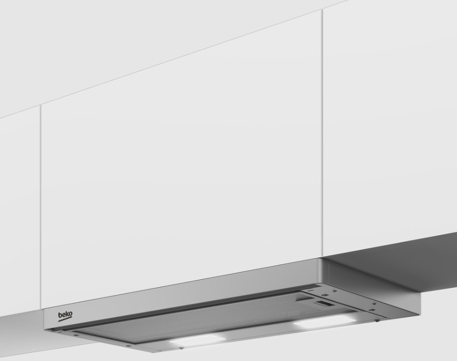 Beko   P 38 TI Ankastre Sürgülü Aspiratör