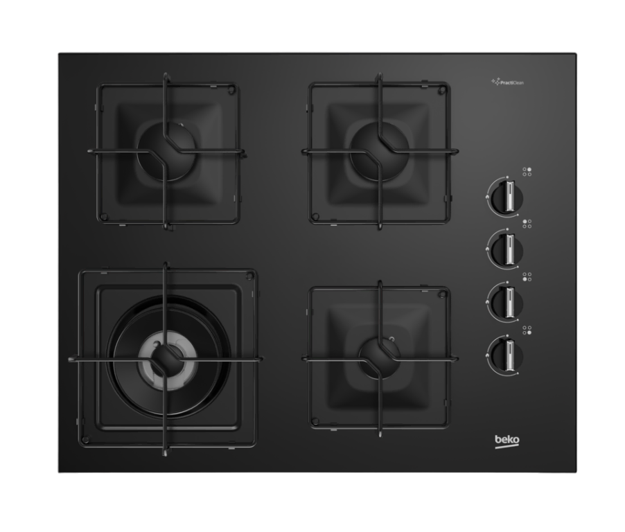 Beko BOCD K 6510 EWS Gazlı Cam Tablalı Ocak