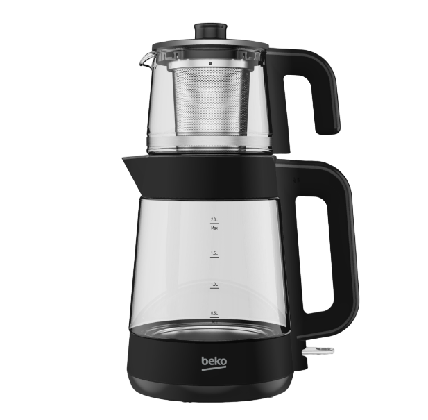 Beko CM 5964 B Floral Siyah Çay Makinesi