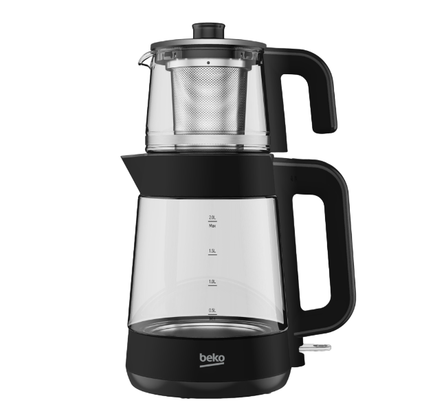 Beko CM 5964 B Floral Siyah Çay Makinesi