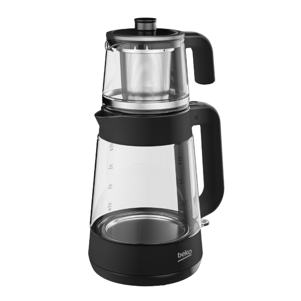 Beko CM 5964 B Floral Siyah Çay Makinesi