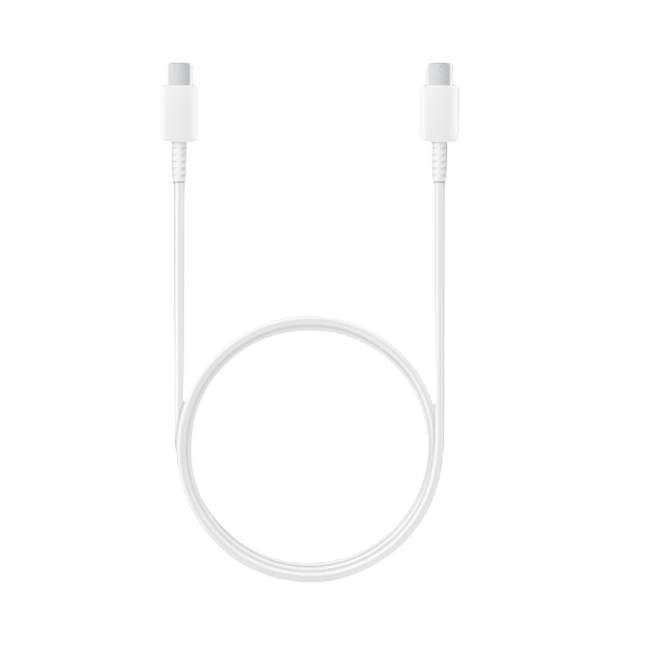 Samsung TypeC Kablo (25W) - Beyaz Şarj Kabloları