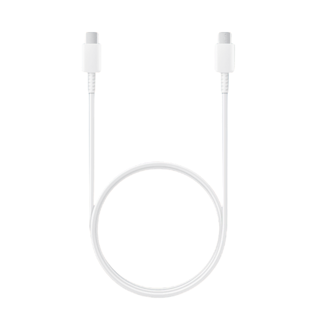Samsung TypeC Kablo (25W) - Beyaz Şarj Kabloları