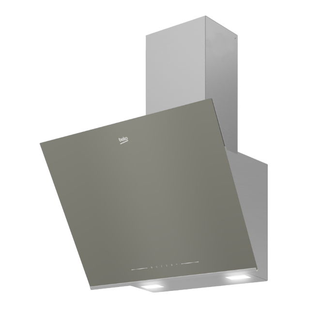 Beko Manhattan Gri Buhar Destekli Cam Ankastre Setler | Çeyiz Seti | BDE 6062 G Duvar Tipi Davlumbaz | BFC 430 G Buhar Destekli Fırın | BOCD T 6510 EG Gazlı Cam Tablalı Ocak