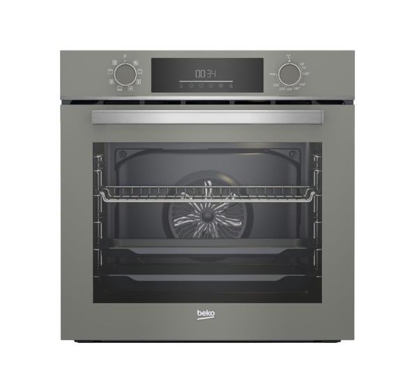 Beko Manhattan Gri Buhar Destekli Cam Ankastre Setler | Çeyiz Seti | BDE 6062 G Duvar Tipi Davlumbaz | BFC 430 G Buhar Destekli Fırın | BOCD T 6510 EG Gazlı Cam Tablalı Ocak