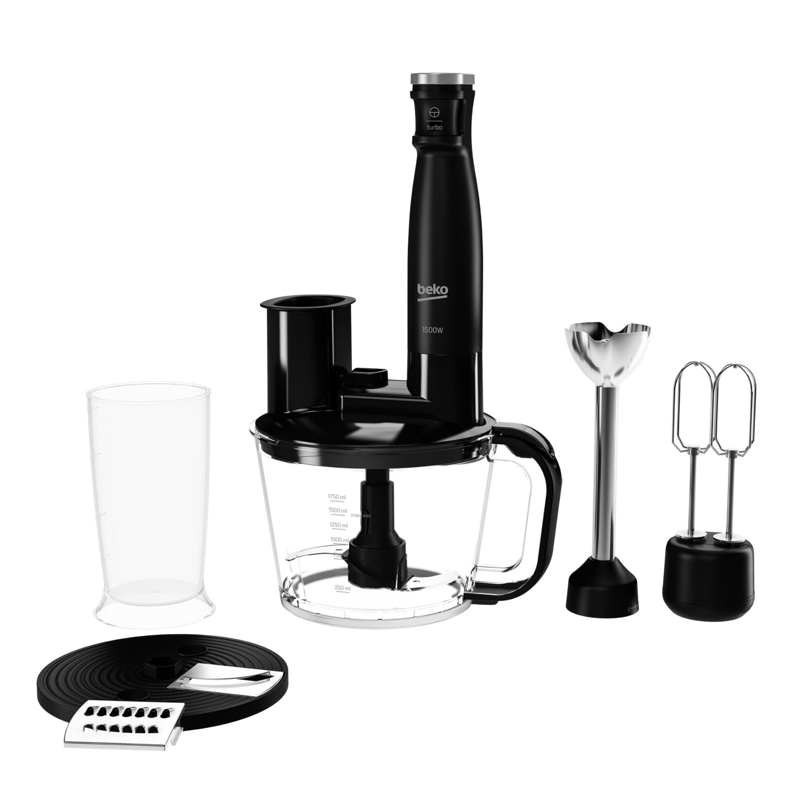 Beko RHB 5050 B Siyah Floral El Blenderı