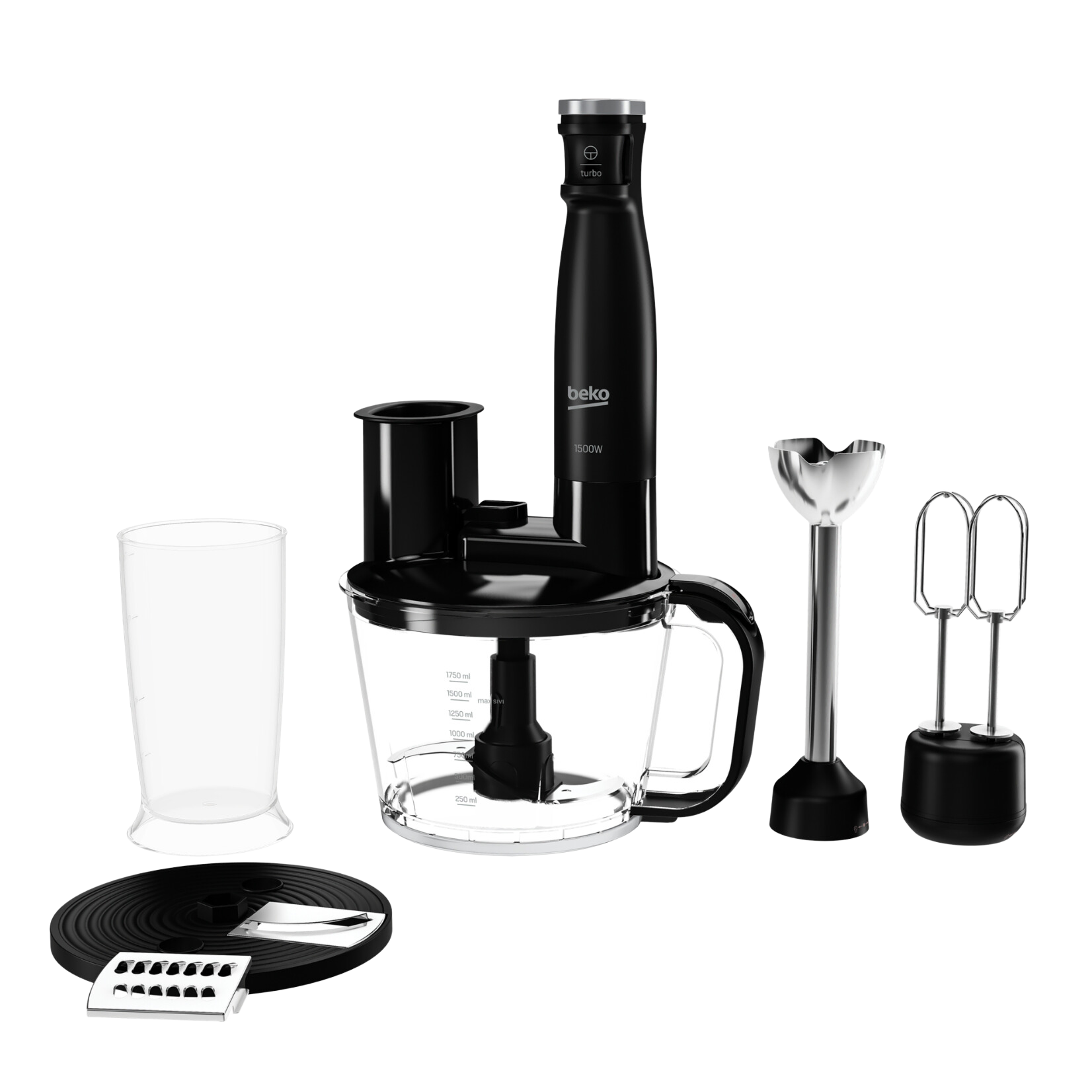 Beko RHB 5050 B Siyah Floral El Blenderı