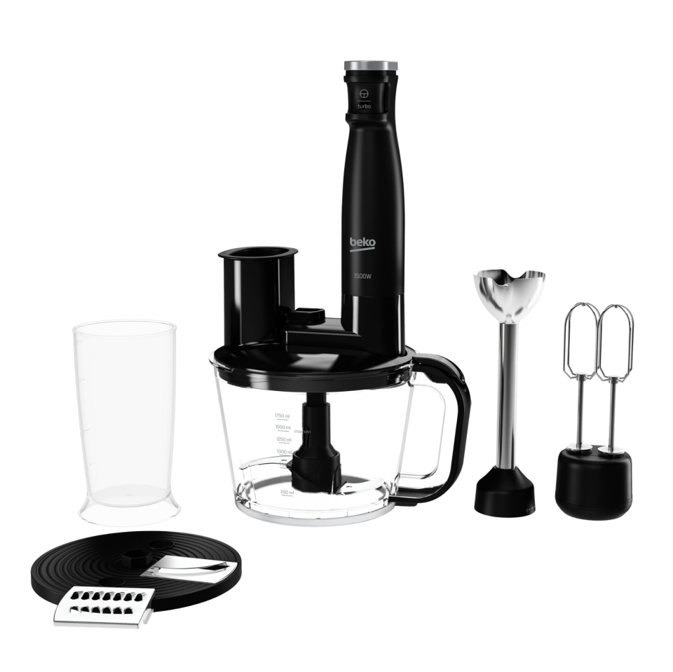 Beko RHB 5050 B Siyah Floral El Blenderı