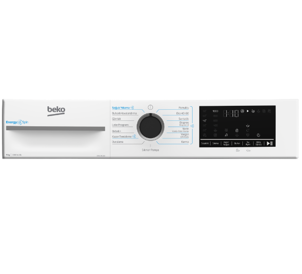 Beko 9 KG Çamaşır Makinesi ve Kurutma Makinesi Beyaz Çeyiz Seti