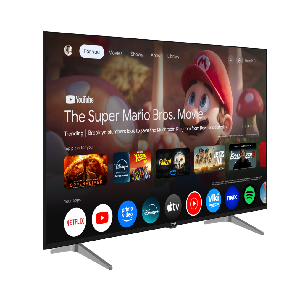 Beko  Crystal 7 43'' 4K UHD Google TV - B43 E 795 B Smart TV