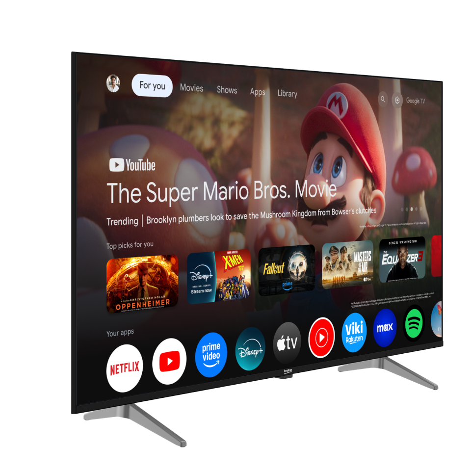 Beko  Crystal 7 43'' 4K UHD Google TV - B43 E 795 B Smart TV