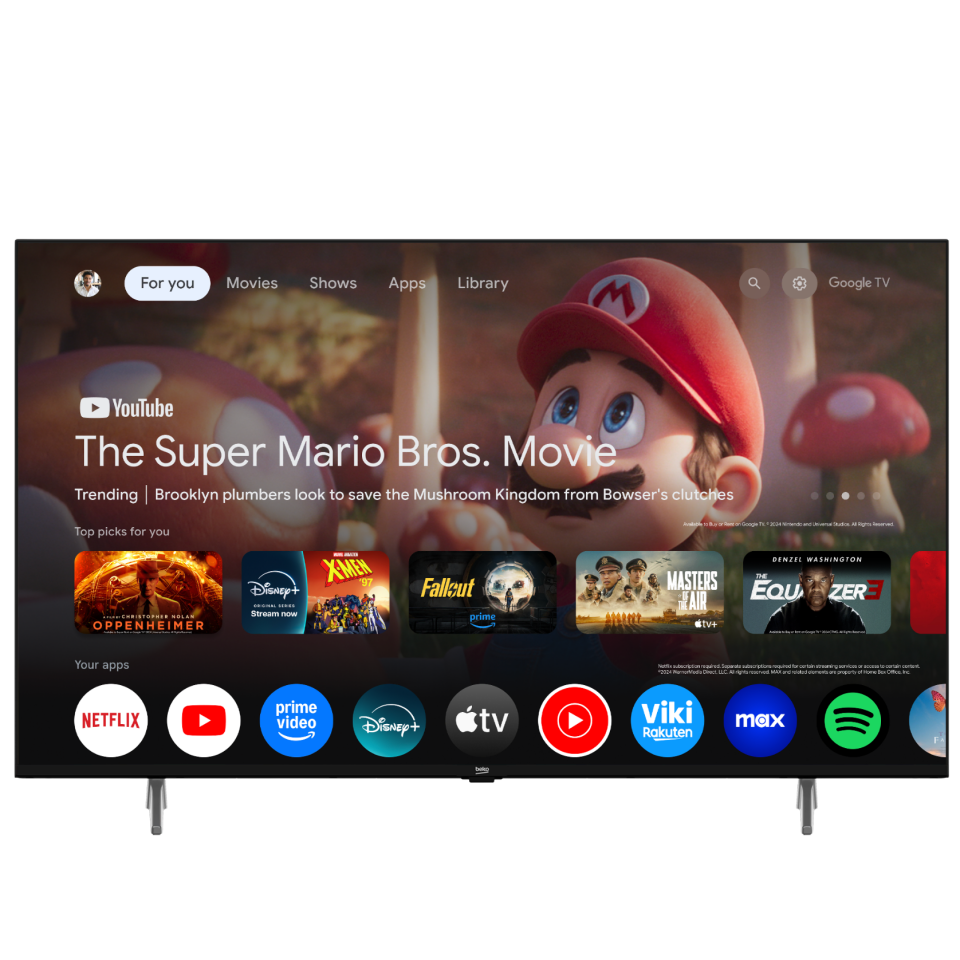 Beko  Crystal 7 43'' 4K UHD Google TV - B43 E 795 B Smart TV