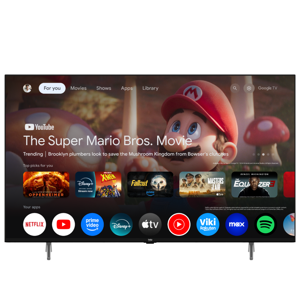 Beko  Crystal 7 43'' 4K UHD Google TV - B43 E 795 B Smart TV