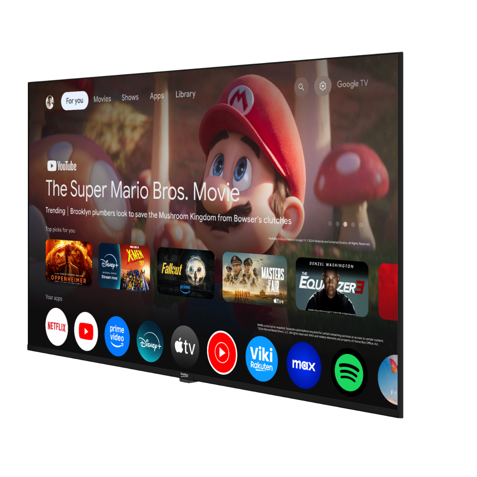 Beko Crystal 7 55'' 4K UHD Google TV - B55 E 795 B LED TV