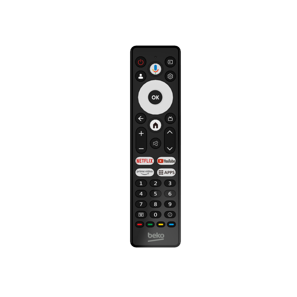 Beko Crystal 7 55'' 4K UHD Google TV - B55 E 795 B LED TV