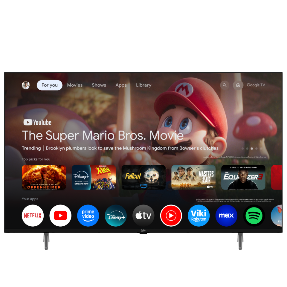 Beko Crystal 7 55'' 4K UHD Google TV - B55 E 795 B LED TV